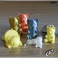 Piggy Set – Bộ Heo Mini & Boar (Phone Stand/Keyring/Earrings) - Thumbnail 7