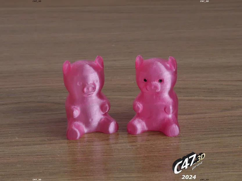 Piggy Set – Bộ Heo Mini & Boar (Phone Stand/Keyring/Earrings) - Image 15