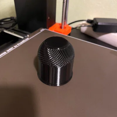 Nắp bảo vệ đầu kéo (Hitch Ball Cover) in 3D tiện dụng cho xe