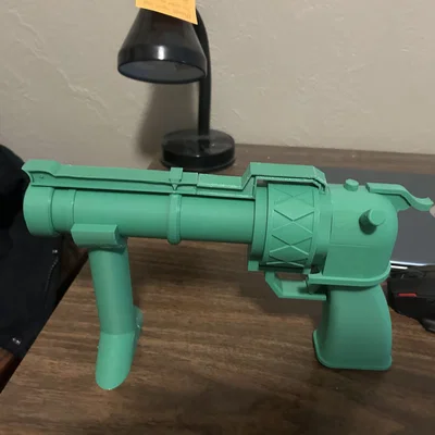 Mô hình súng Jinx từ Arcane - File in 3D chi tiết dễ lắp ráp