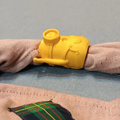 Vòng giữ khăn quàng cổ (woggle) hình Minion Stuart siêu đáng yêu
