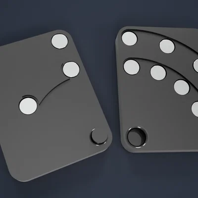 Fidget Slider (Magnetic) – 3 phiên bản nam châm 5x3/5x2/5x1