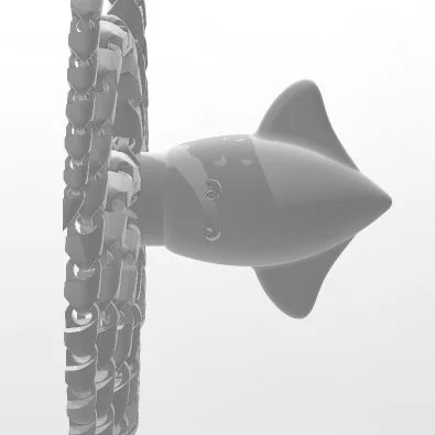 Mô hình mực ống khớp nối (Articulated Squid) an toàn cho bé