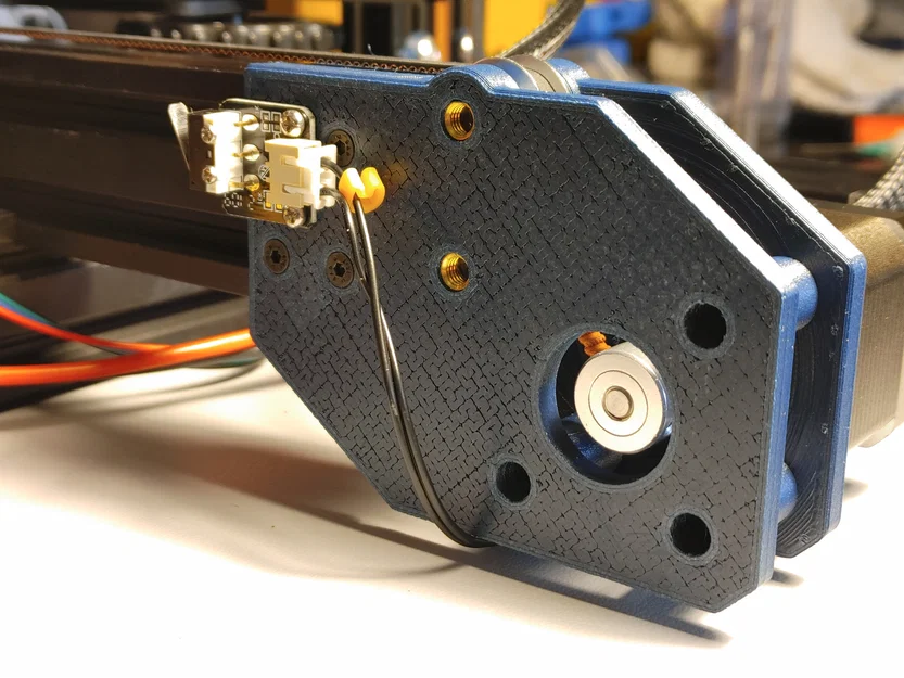 Bracket dời motor trục Y cho NEMA-17 dài trên máy in Ender 3 - Image 4