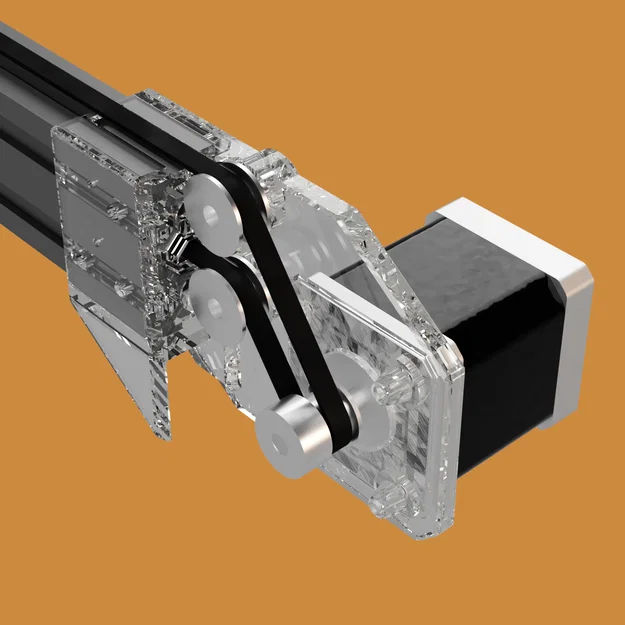 Bracket dời motor trục Y cho NEMA-17 dài trên máy in Ender 3 - Image 6