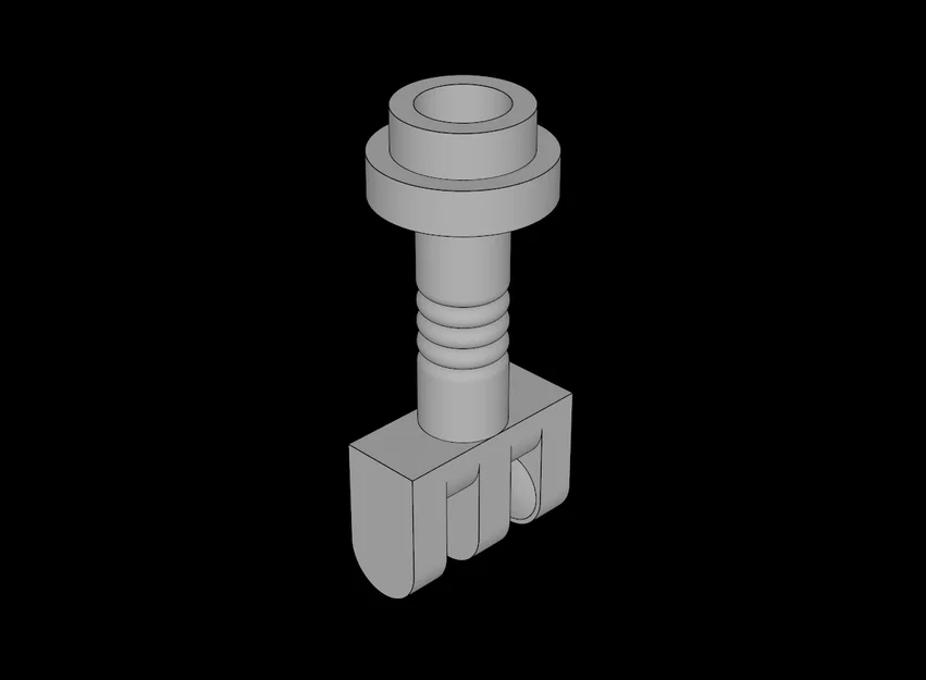 Khớp nối Hinge Bar 2 cho mô hình lắp ráp tương thích Lego - Image 1