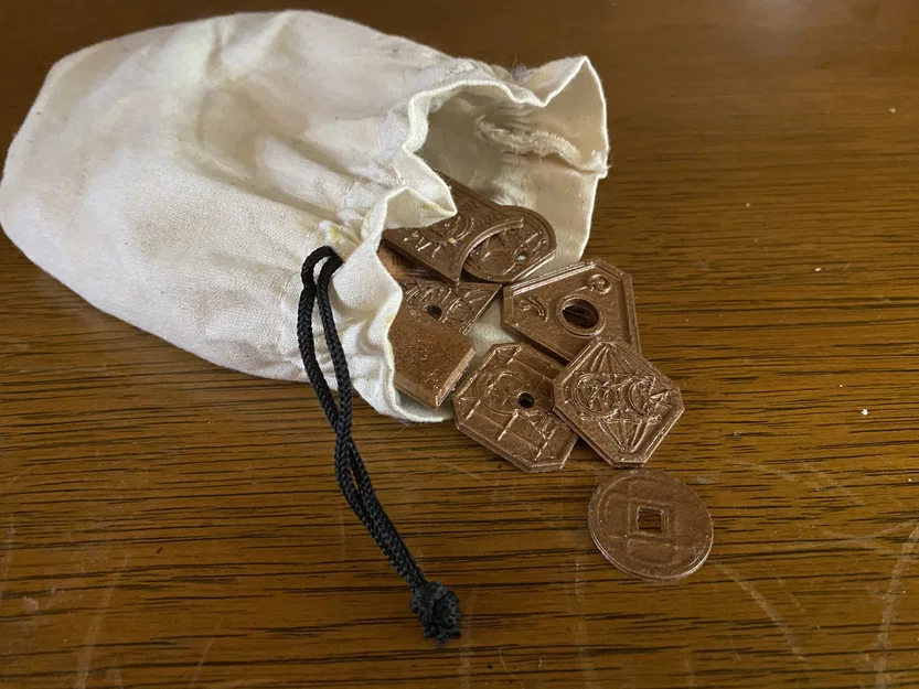 Bộ sưu tập tiền xu Fantasy D&D và Avatar in 3D - Image 1