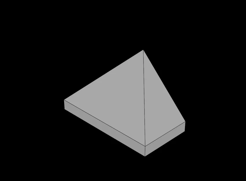 Gạch dốc (Slope Brick) tương thích lắp ráp LEGO (3048b.dat) - Image 1