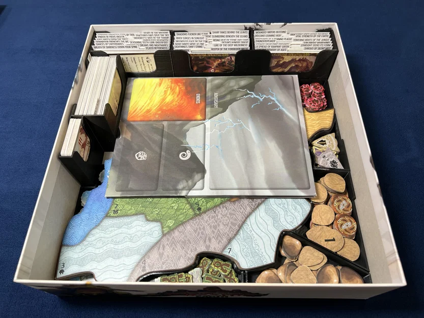 Insert Spirit Island đủ content (tới NI) cho hộp gốc, không lid lift - Image 5