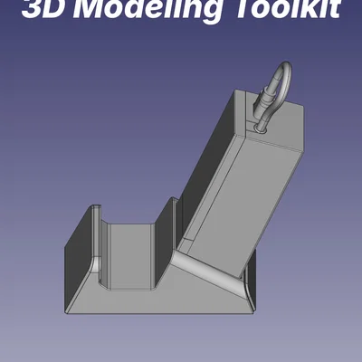 Bộ 3D Model JSAUX HB0609: Swap Sheet & Base Stand cho handheld