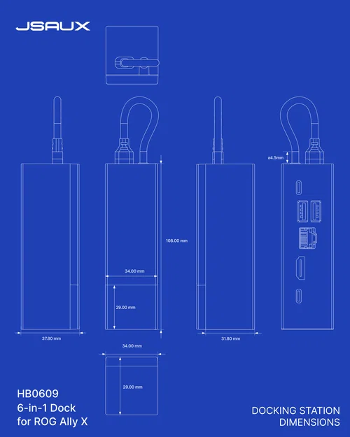 Bộ 3D Model JSAUX HB0609: Swap Sheet & Base Stand cho handheld - Image 4