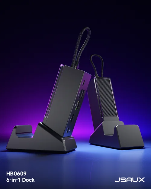 Bộ 3D Model JSAUX HB0609: Swap Sheet & Base Stand cho handheld - Image 6