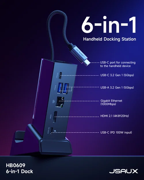 Bộ 3D Model JSAUX HB0609: Swap Sheet & Base Stand cho handheld - Image 7
