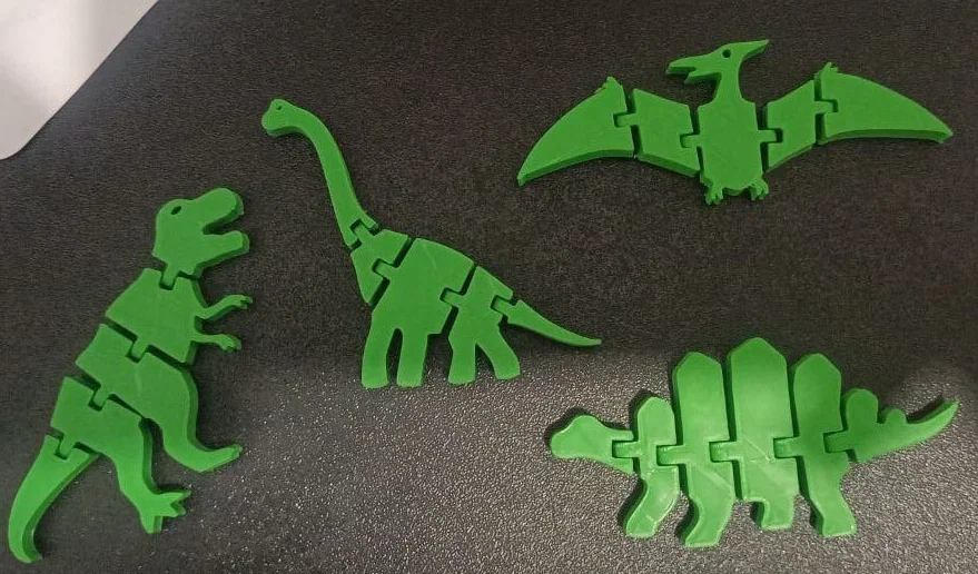 Mô hình khủng long khớp nối 3D linh hoạt cho bé (Articulated Dinosaur) - Image 1