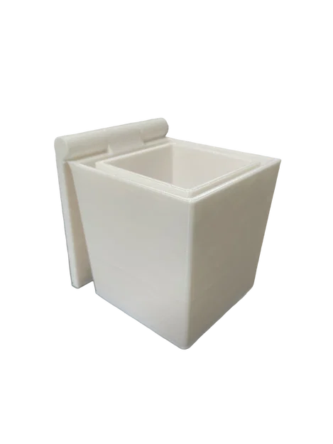 Thùng rác/Container xếp gọn (Print-in-Place) có nắp - Image 4