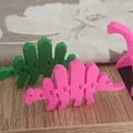 Mô hình khủng long khớp nối 3D linh hoạt cho bé (Articulated Dinosaur) - Thumbnail 2