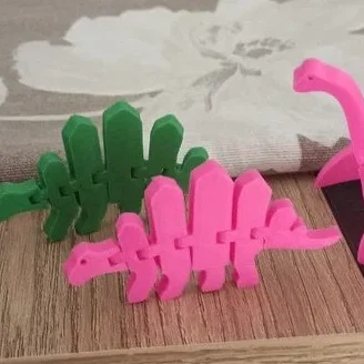 Mô hình khủng long khớp nối 3D linh hoạt cho bé (Articulated Dinosaur)