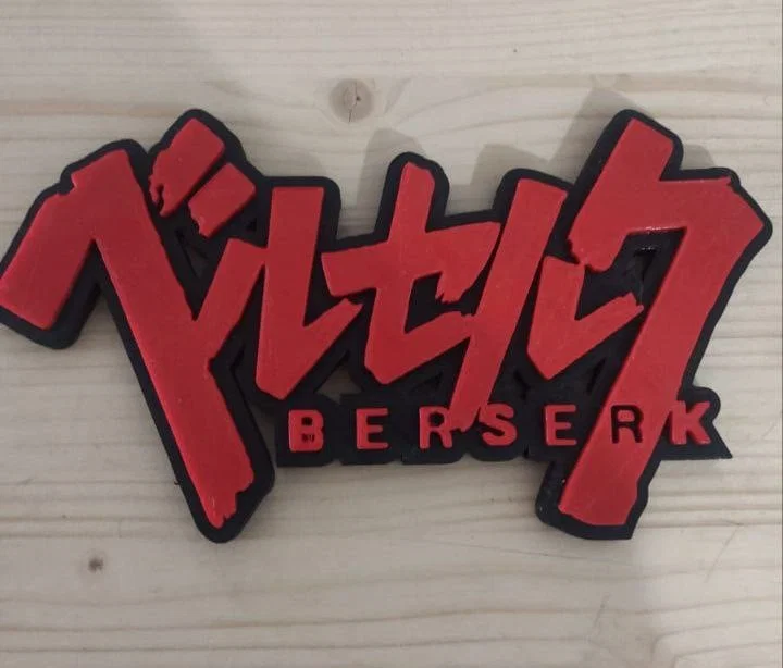 Mô hình trang trí Logo Berserk in 3D cực chất cho fan hâm mộ - Image 1