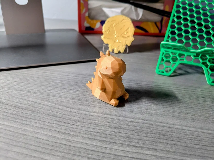 Low Poly Desk Dino – Khủng long low poly để bàn - Image 2