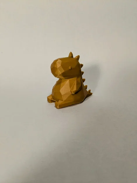 Low Poly Desk Dino – Khủng long low poly để bàn - Image 3
