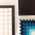 Điêu khắc treo tường 3D "Blue Drop" - Thumbnail 3