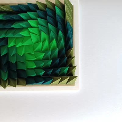 Điêu khắc tường 3D, Thung lũng Xanh (Green Valley)
