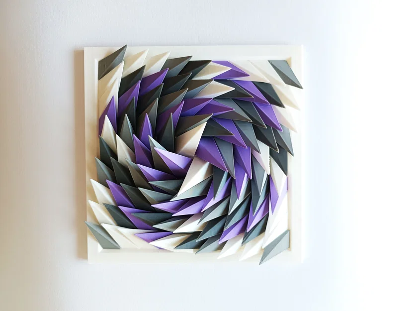 Điêu khắc tường 3D “Twister” - Image 2