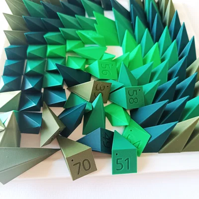 Điêu khắc tường 3D, Thung lũng Xanh (Green Valley)