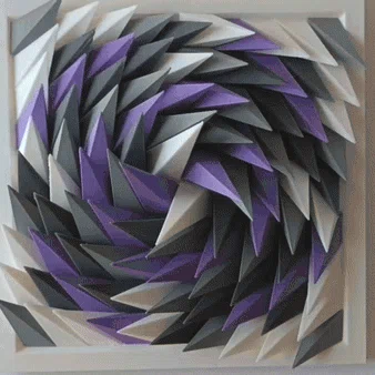 Điêu khắc tường 3D “Twister”