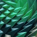 Điêu khắc tường 3D, Thung lũng Xanh (Green Valley) - Thumbnail 3