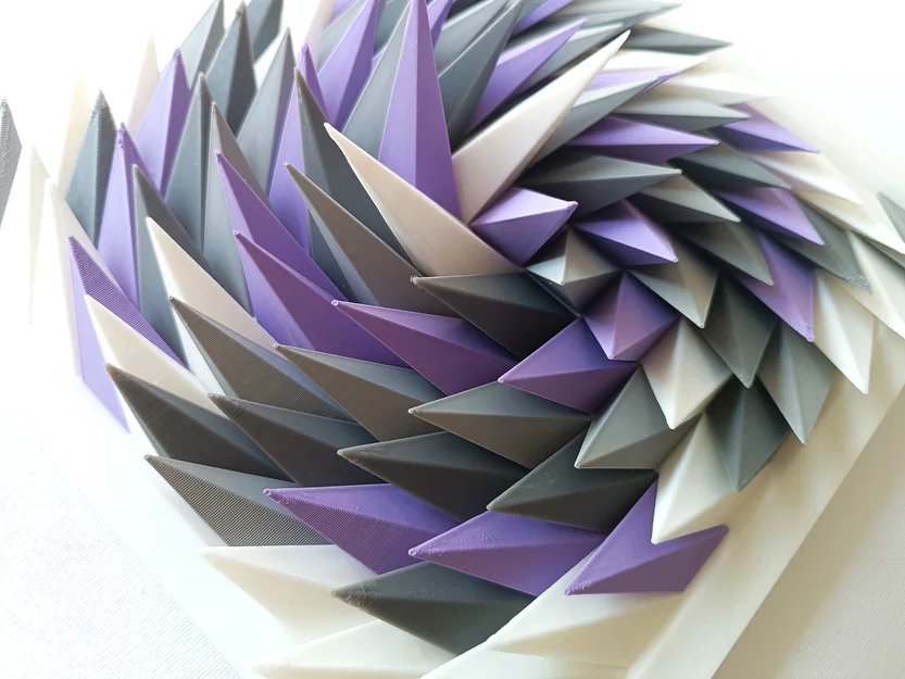 Điêu khắc tường 3D “Twister” - Image 5