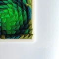 Điêu khắc tường 3D, Thung lũng Xanh (Green Valley) - Thumbnail 5