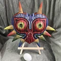 Majoras Mask Wood Grain Large Size – Mặt nạ Majora vân gỗ khổ lớn - Thumbnail 1