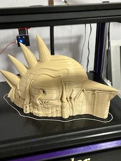 Majoras Mask Wood Grain Large Size – Mặt nạ Majora vân gỗ khổ lớn - Image 8