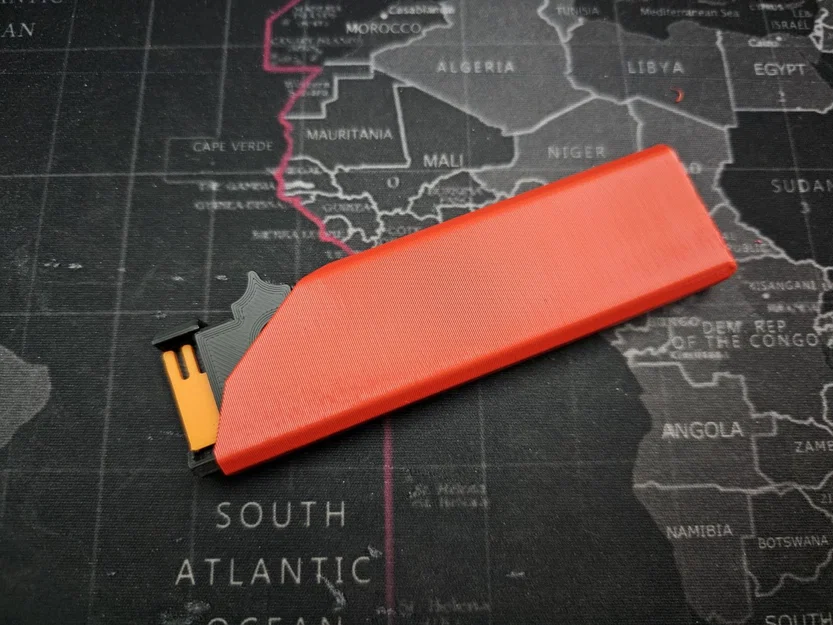 Tay cầm dao OTF đơn giản (Simple OTF Knife Handle) - Image 2