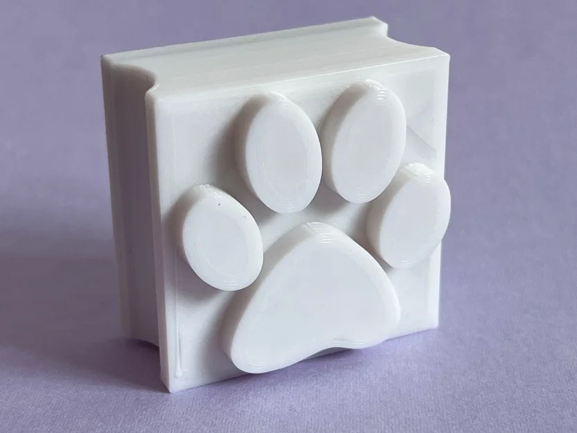 Con Dấu Mực Dấu Chân Chó (Dog Paws Ink Stamp) - Image 1