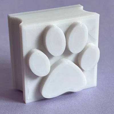 Con Dấu Mực Dấu Chân Chó (Dog Paws Ink Stamp)