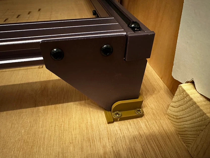 Chân/giá cố định Atomstack A5 Pro+ Laser Engraver lên ván nền - Image 1