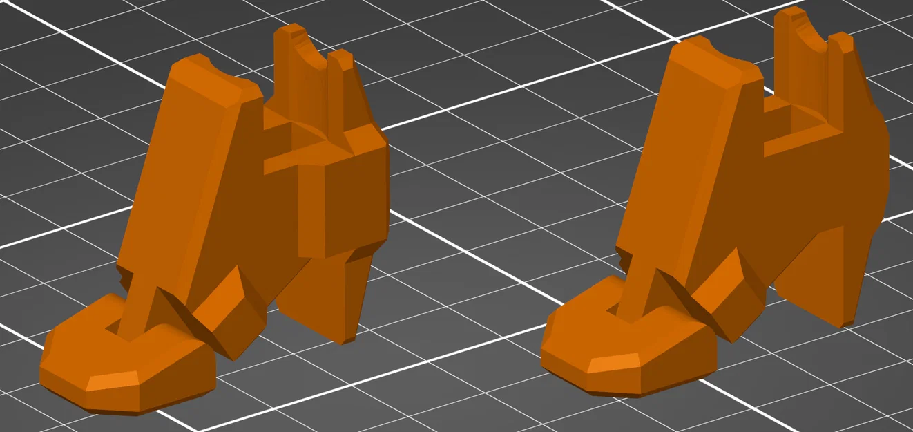 DUMMY 13 v2 - Boots gót cao siêu chân thực (2 biến thể) - Image 1