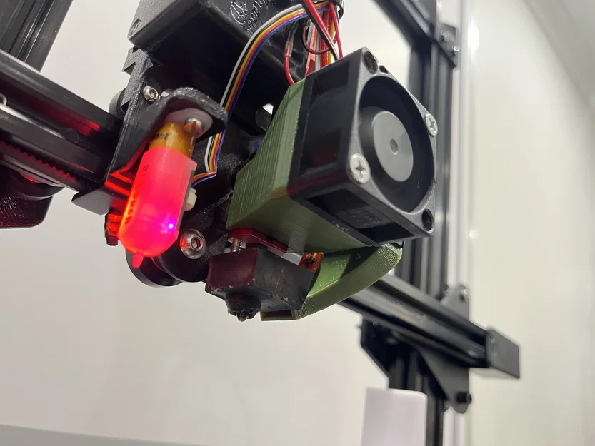 Ống gió quạt tối giản cho Ender 3 / V2 (Bare Bones Ender 3 / V2 Fan Shroud) - Image 1