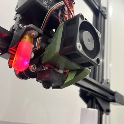 Ống gió quạt tối giản cho Ender 3 / V2 (Bare Bones Ender 3 / V2 Fan Shroud)