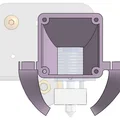 Ống gió quạt tối giản cho Ender 3 / V2 (Bare Bones Ender 3 / V2 Fan Shroud) - Thumbnail 4