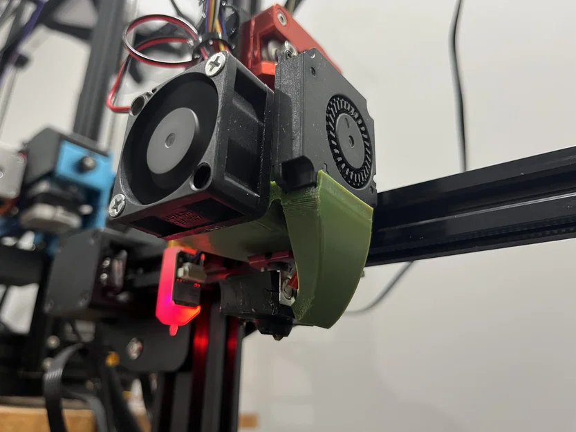 Ống gió quạt tối giản cho Ender 3 / V2 (Bare Bones Ender 3 / V2 Fan Shroud) - Image 7