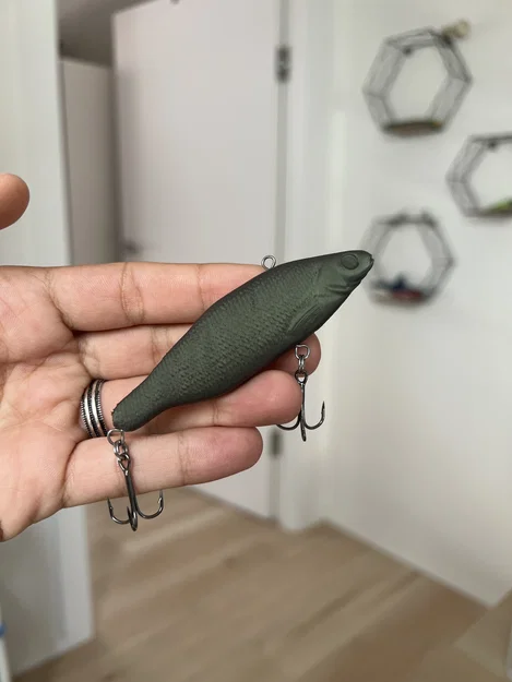 Mồi câu Ide Lipless Crankbait (Fishing Lure) in 3D - Image 2