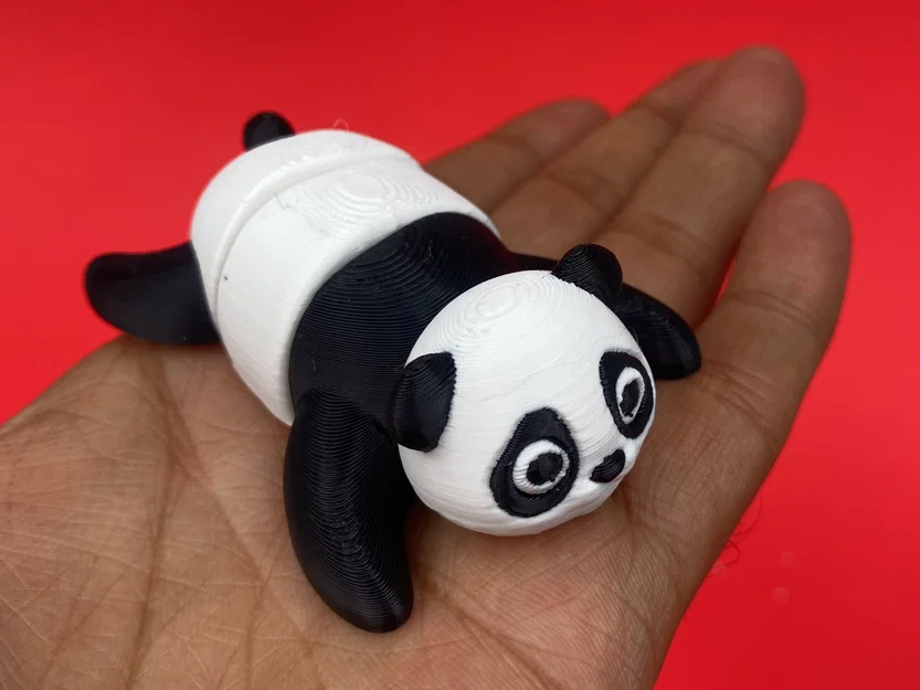 Gấu trúc Articulated Flexi (Articulated Panda, Flexi panda) - Image 3