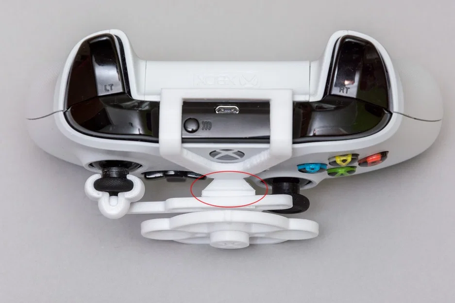 Bản cải tiến vô-lăng mini không dùng bearing cho tay cầm Xbox One - Image 3