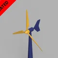 Tua-bin gió in 3D (3D printable wind turbine) - Thumbnail 1