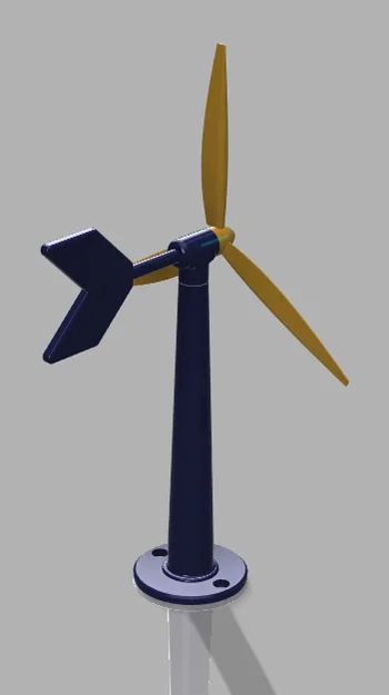Tua-bin gió in 3D (3D printable wind turbine) - Image 7