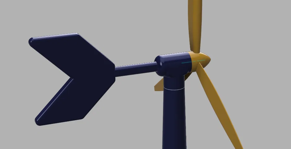 Tua-bin gió in 3D (3D printable wind turbine) - Image 9