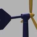 Tua-bin gió in 3D (3D printable wind turbine) - Thumbnail 9